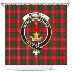 Rattray Tartan Crest Shower Curtain