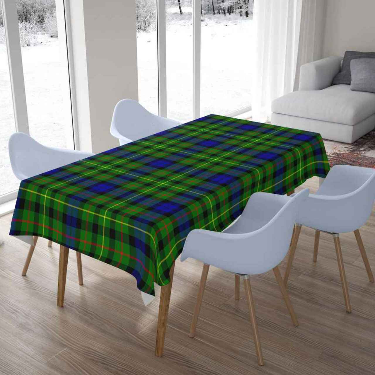 Rollo Modern Tartan Tablecloth