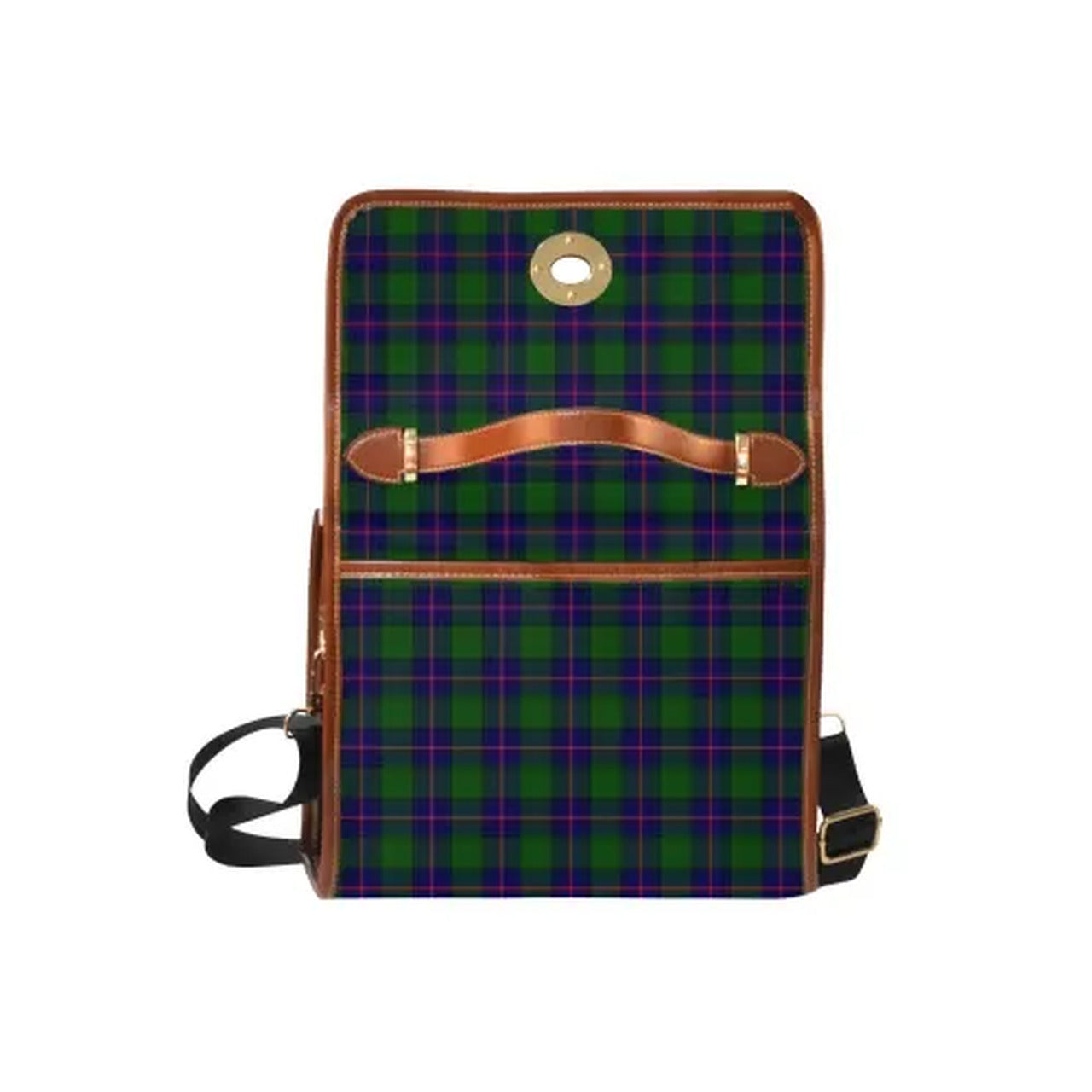 Shaw (or Schaw) of Sauchie Tartan Canvas Bag