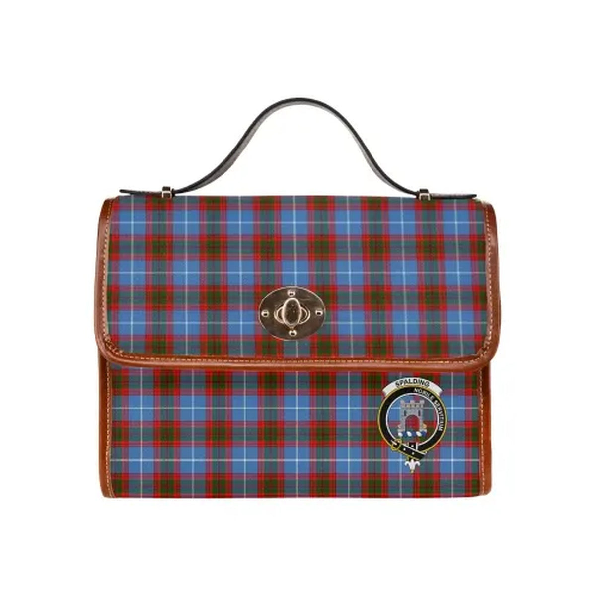 Spalding Tartan Canvas Bag