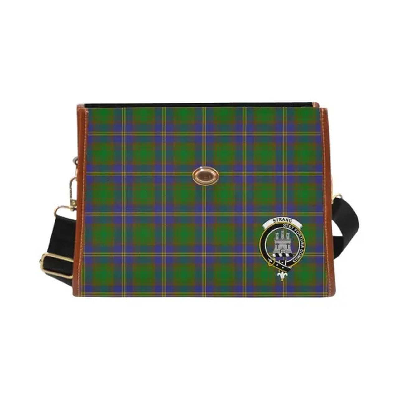 Strange (or Strang) Tartan Canvas Bag