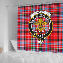 Udny Tartan Crest Shower Curtain