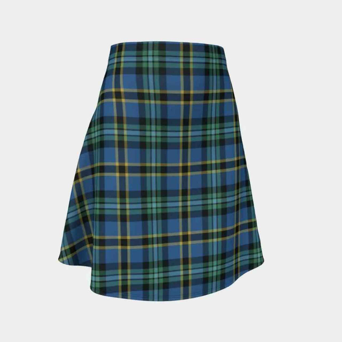 Weir Ancient Tartan Flared Skirt