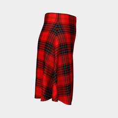 Wemyss Modern Tartan Flared Skirt