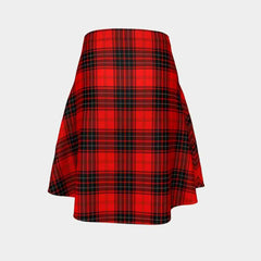 Wemyss Modern Tartan Flared Skirt