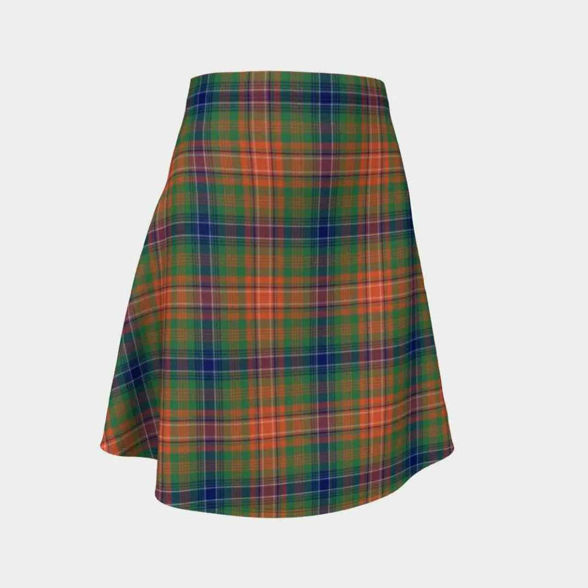 Wilson Ancient Tartan Flared Skirt