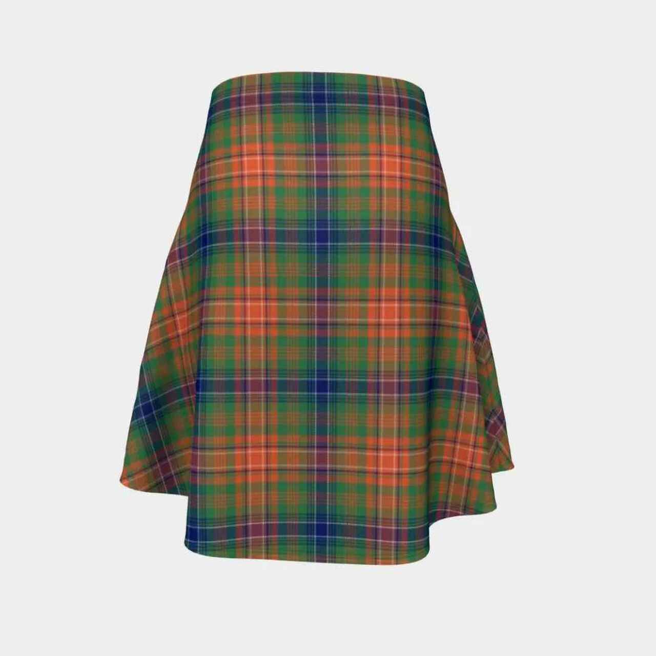 Wilson Ancient Tartan Flared Skirt