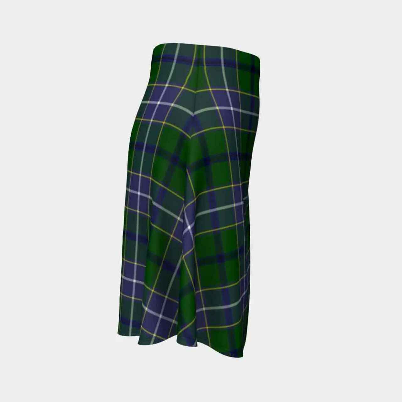 Wishart Hunting Modern Tartan Flared Skirt