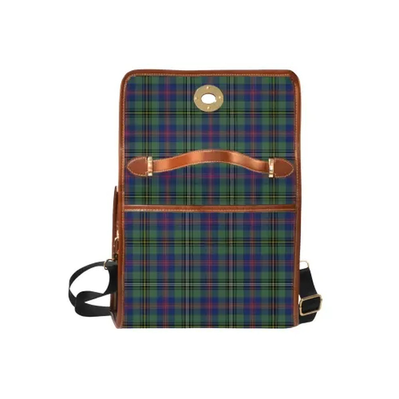 Wood Tartan Canvas Bag