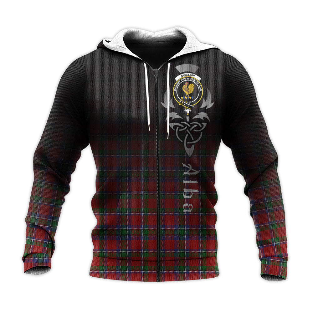 Sinclair Tartan Hoodie - Alba Celtic Style