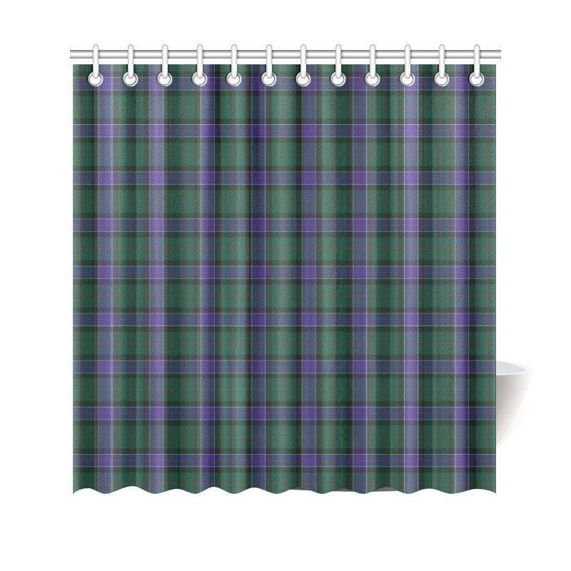 Sinclair Hunting Modern Tartan Shower Curtain