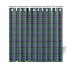Sinclair Hunting Modern Tartan Shower Curtain