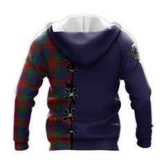 Skene of Cromar Tartan Hoodie - Lion Rampant And Celtic Thistle Style