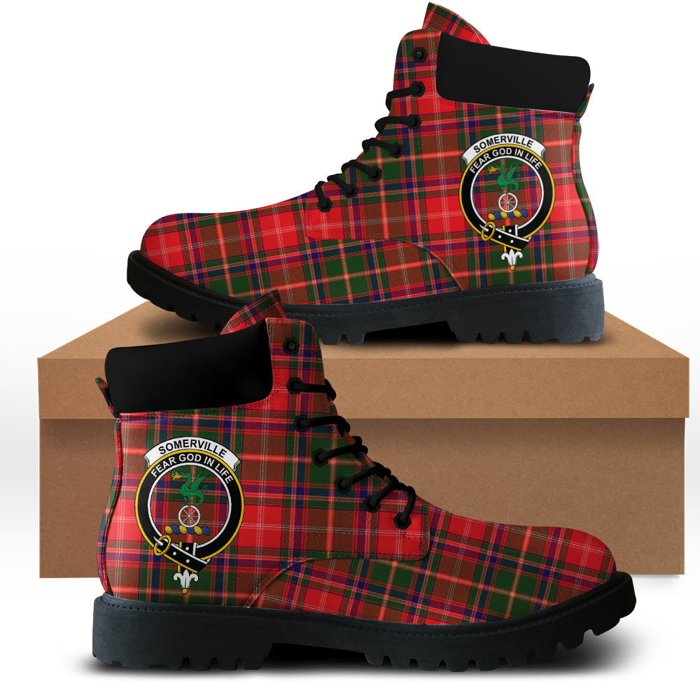 Somerville Modern Tartan All Season Boots