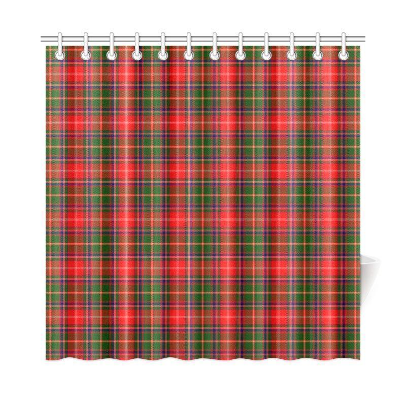 Somerville Modern Tartan Shower Curtain
