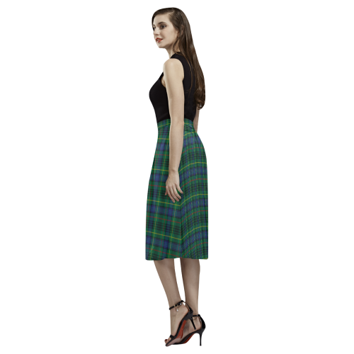 Stewart Hunting Modern Tartan Aoede Crepe Skirt