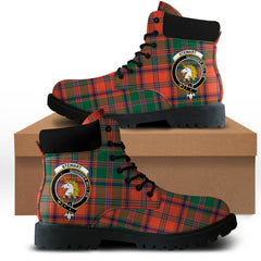 Stewart Of Appin Ancient Tartan All Season Boots