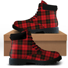 Wallace Weathered  Tartan All Season Boots