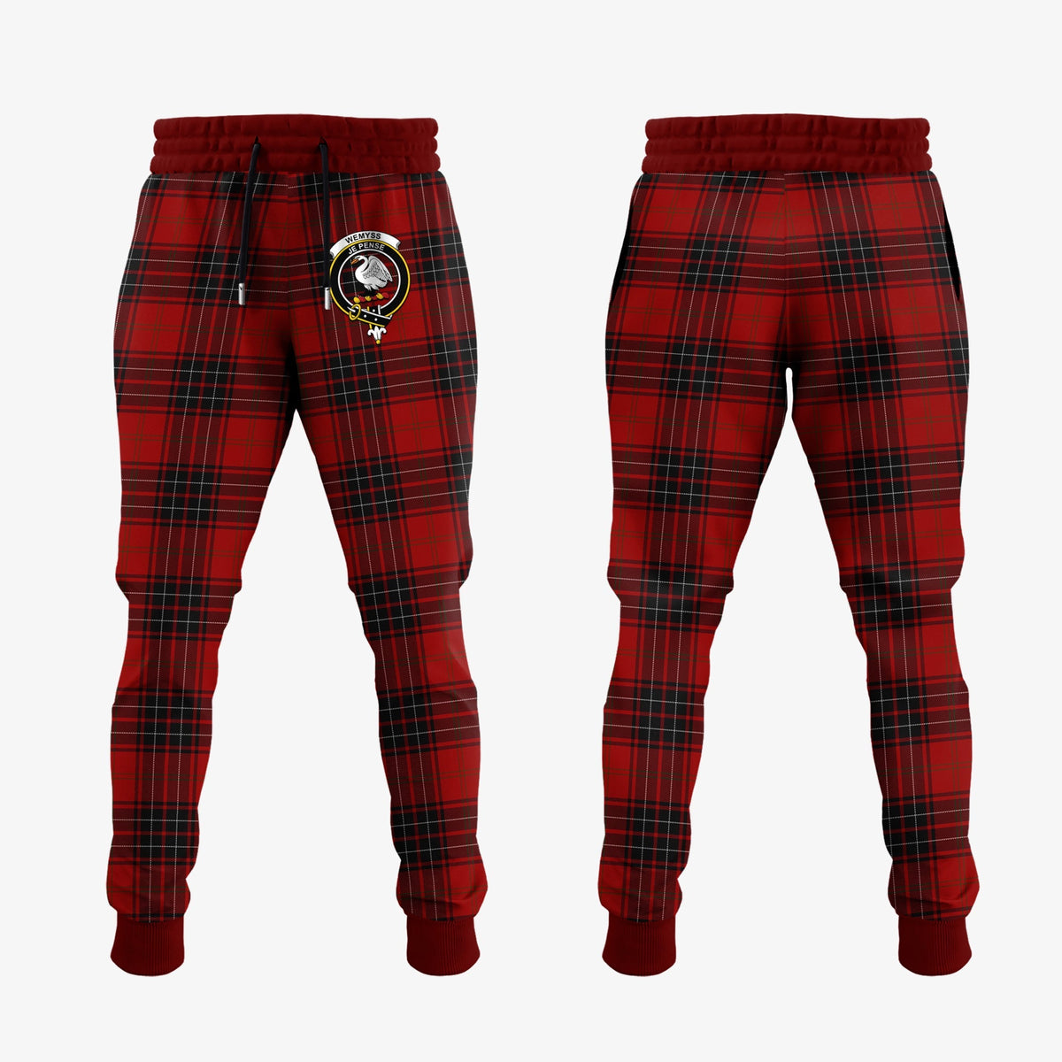 Wemyss Tartan Crest Jogger Sweatpants