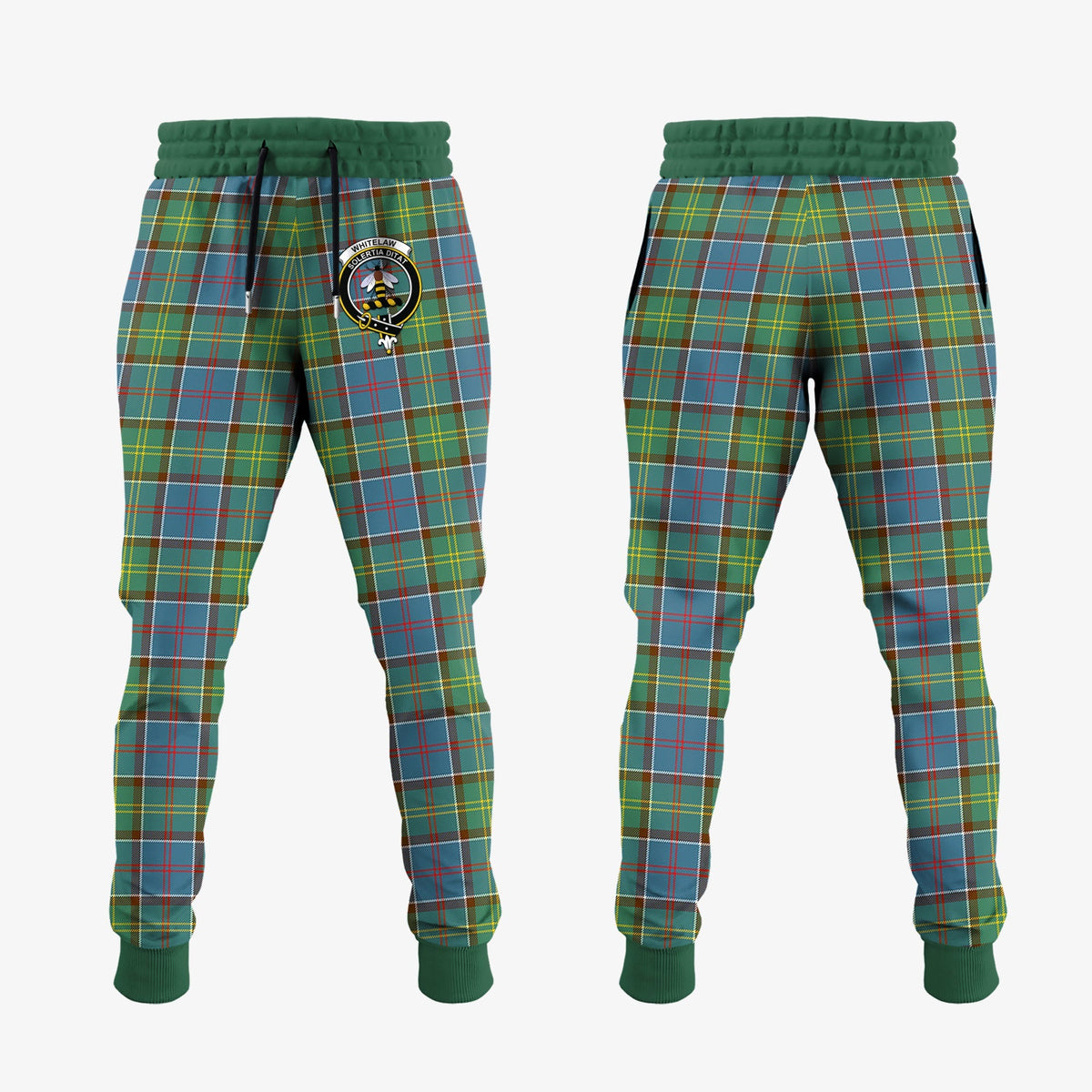 Whitelaw Tartan Crest Jogger Sweatpants