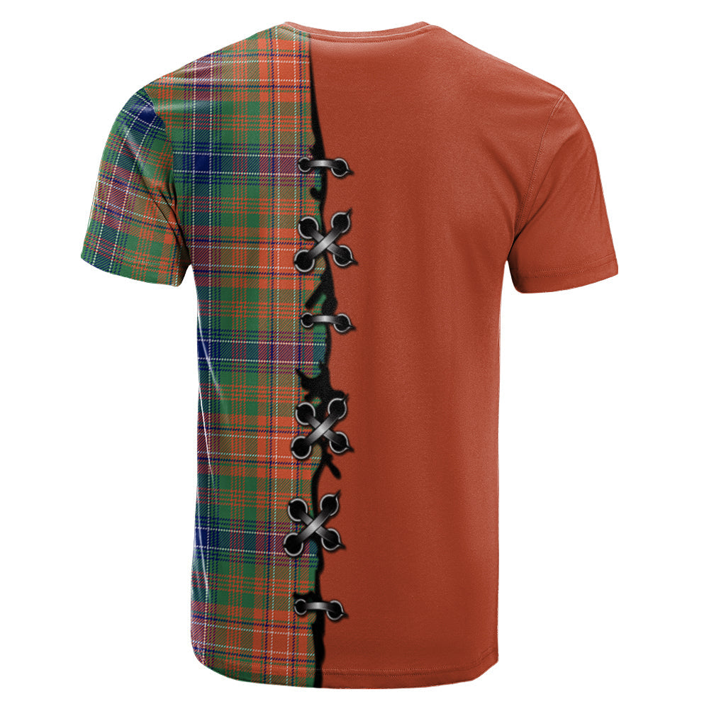 Wilson Ancient Tartan T-shirt - Lion Rampant And Celtic Thistle Style