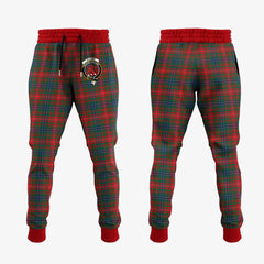 Wilson Modern Tartan Crest Jogger Sweatpants