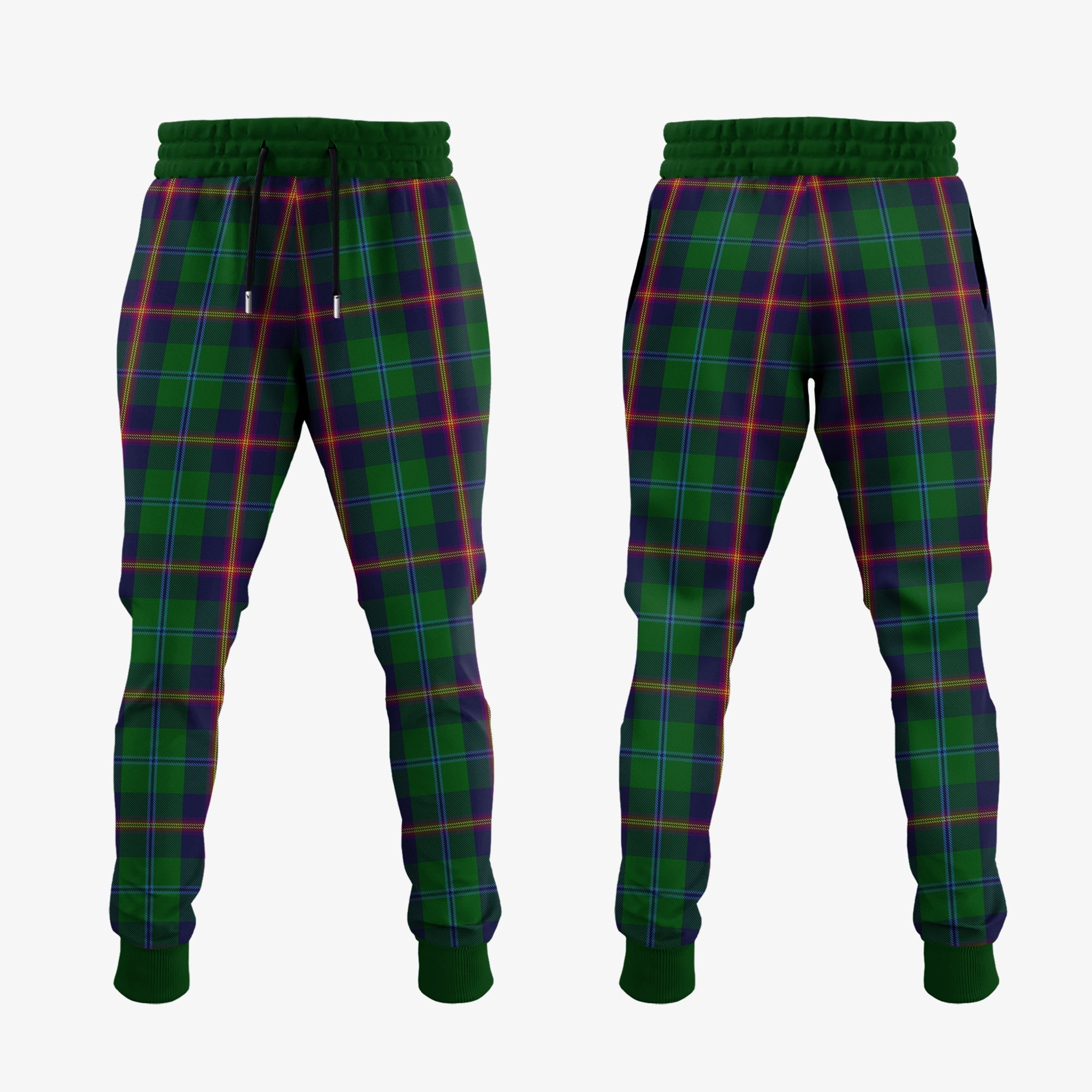 Young Tartan Crest Jogger Sweatpants